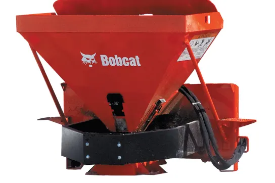 Browse Specs and more for the Bobcat Sand and Salt Spreader – HS8 Attachment - KC Bobcat