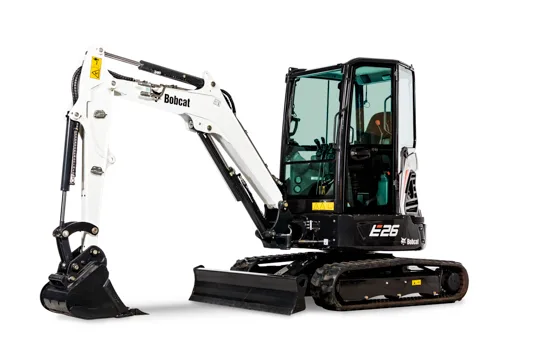 Browse Specs and more for the E26 Compact Excavator - K.C. Bobcat