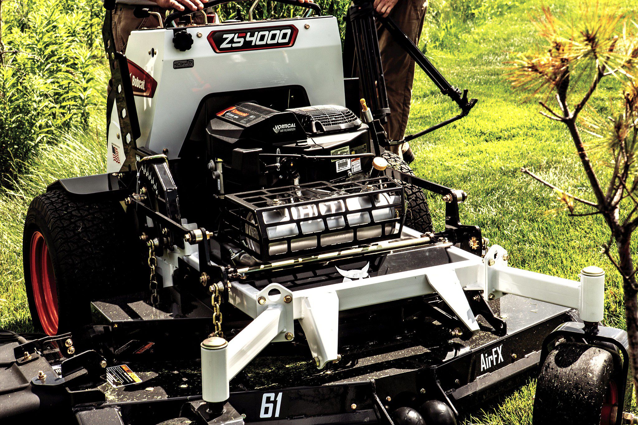 Browse Specs and more for the Bobcat ZS4000 Stand-On Mower 61″ - KC Bobcat