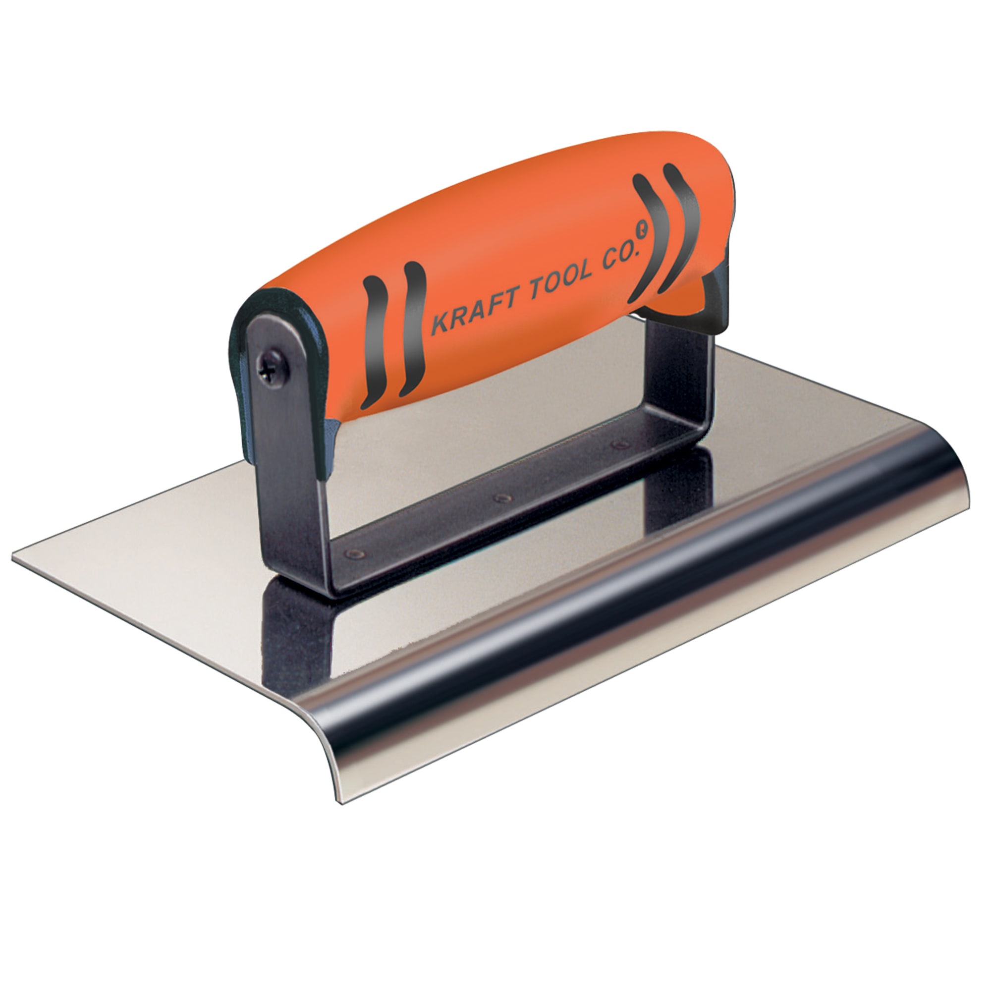 Browse Specs and more for the 6″ x 6″ 1/2″R Stainless Steel Cement Edger with ProForm® Handle - KC Bobcat