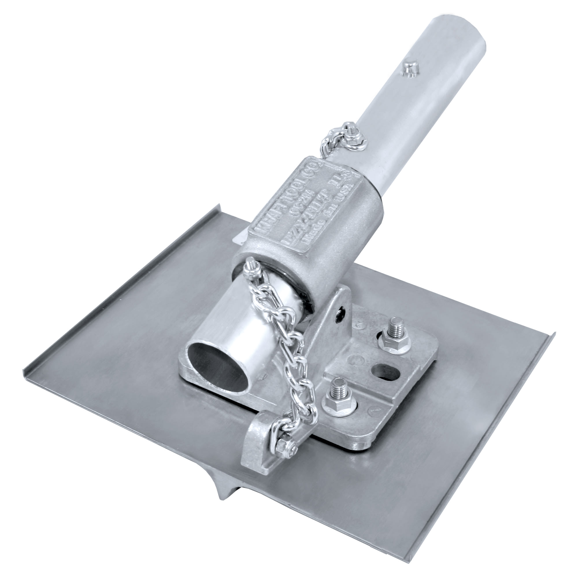 Browse Specs and more for the 8″ x 8″ 1/2″R, 7/8″D Stainless Steel Walking Groover with EZY-Tilt® II Bracket - KC Bobcat