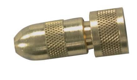Browse Specs and more for the Brass Adjustable Cone Nozzle, Spray Pattern from Stream to Funnel/Cone - KC Bobcat