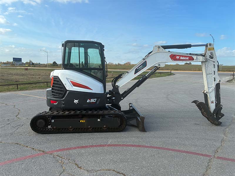 Buy a Used 2023 E50 BOBCAT COMPACT EXCAVATOR - KC Bobcat